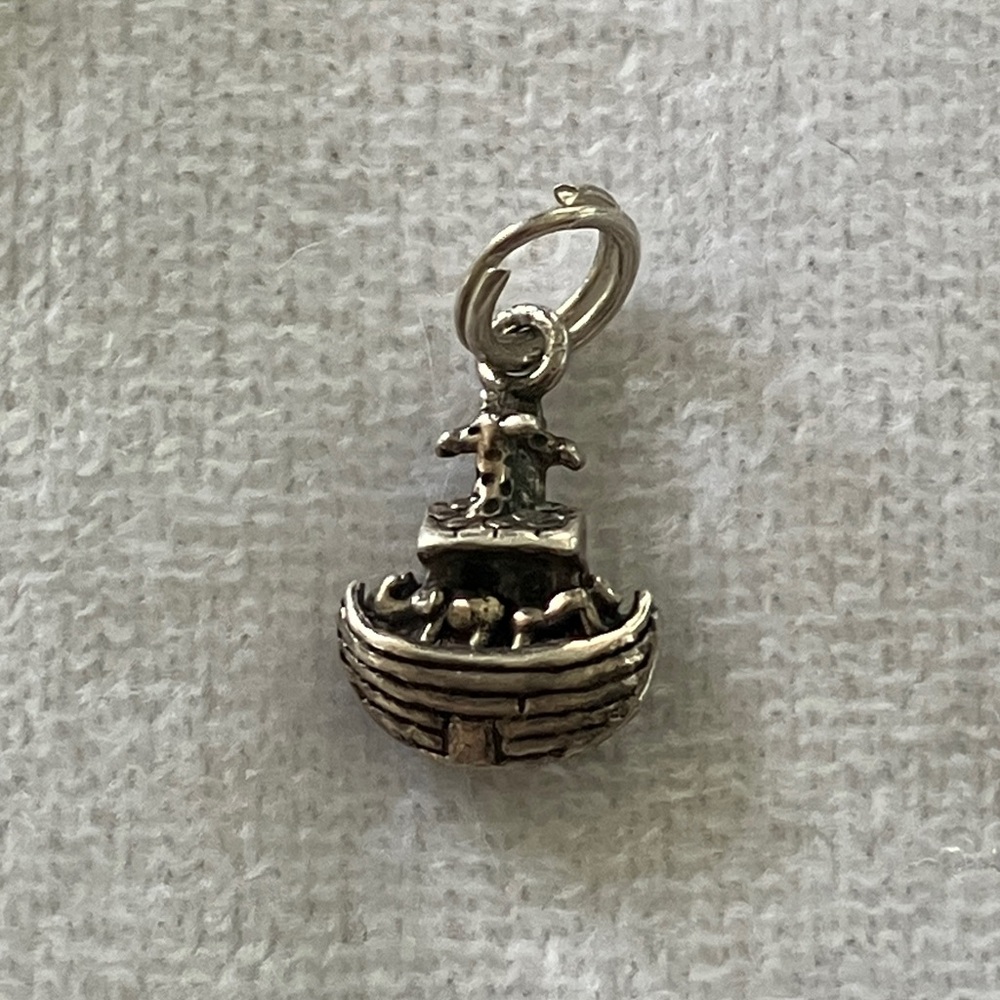 Vintage Sterling Noah’s Ark Charm